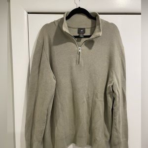 Quarter zip sweater